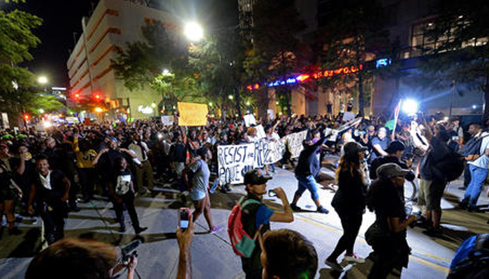 Charlotte march peaceful pressure rises to release shooting tapes