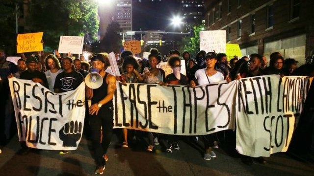 Charlotte march peaceful pressure rises to release shooting tapes