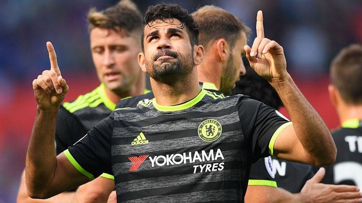 Costa acrobatics earn Chelsea 2-2 draw at Swansea