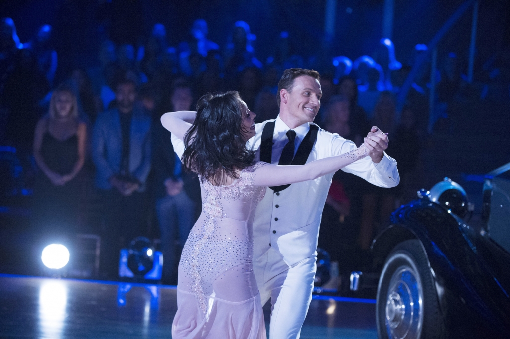 Cheryl Burke and Ryan Lochte perform on'Dancing with the Stars. | Eric McCandless  ABC Television Network distributed by the Associated Press