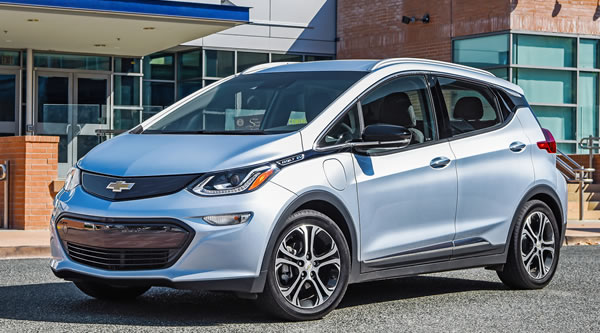 GM's Electric Chevy Bolt To Go 238 Miles Per Charge