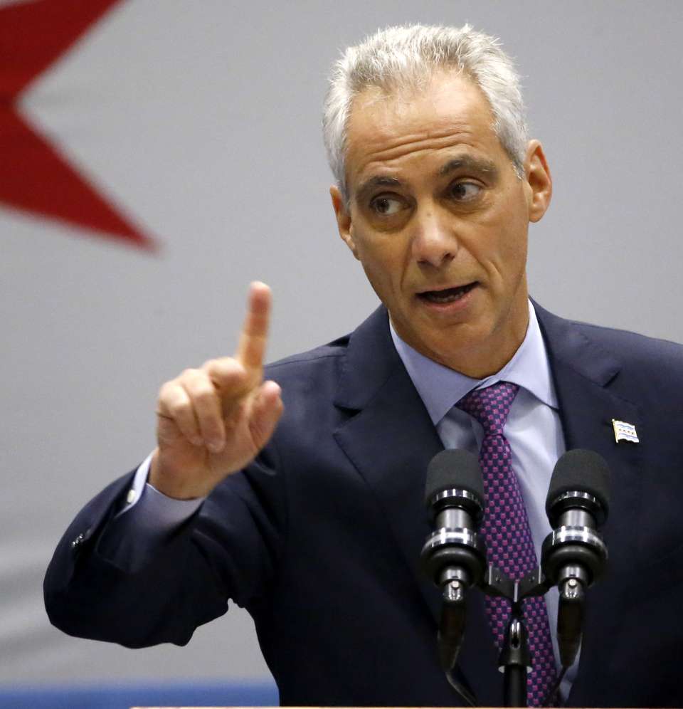 Chicago's mayor details mentoring plans in crime speech