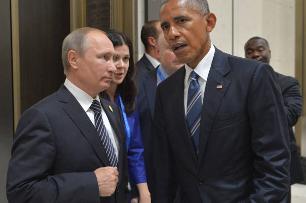 Obama Putin agree to continue seeking deal on Syria