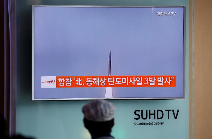 South Korea: North Korea fires three ballistic missiles