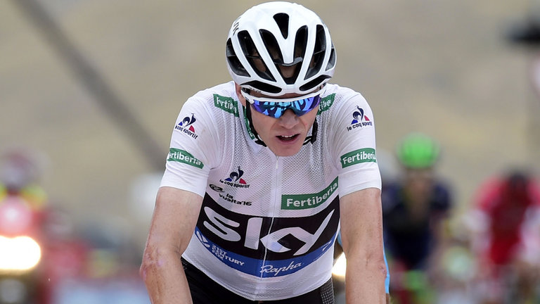 Chris Froome is 3min 37sec behind Nairo Quintana with five stages left