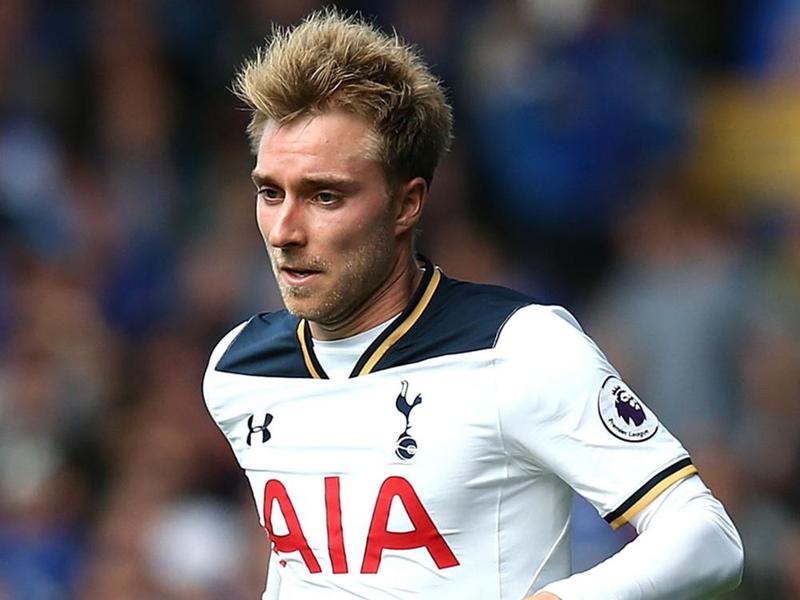 Christian Eriksen in action for Tottenham