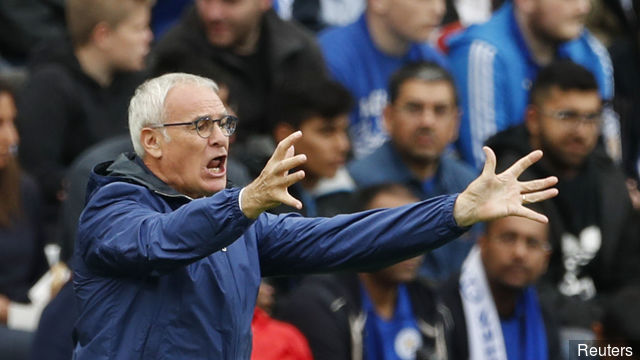 Leicester City manager Claudio Ranieri