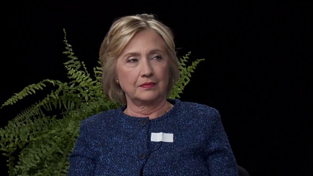 Hillary Clinton's Between Two Ferns was Largely Improvised