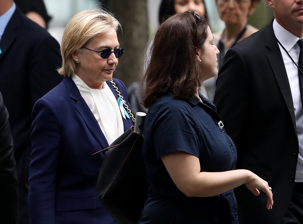 Clinton's doctor says she was diagnosed with pneumonia on Friday