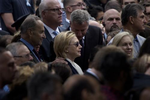 Hillary Clinton has 'medical episode' at 9/11 ceremony, witnesses claim