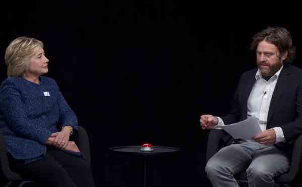 The presidential nominee sits down with Zach Galifiankis for his infamous web series Between Two Ferns