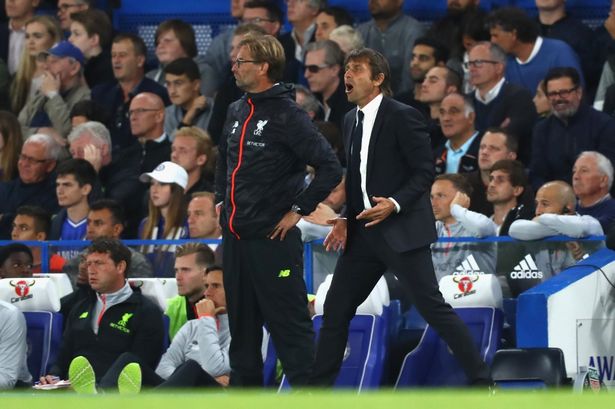 Clive Rose

Klopp and Conte during the Stamford Bridge clash