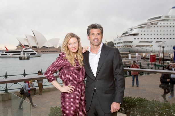 Cole Bennetts  Getty Images
Renee Zellweger with Bridget Jones's Baby co-star Patrick Dempsey