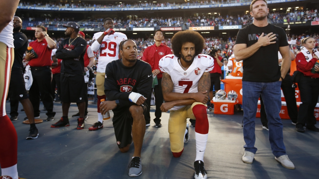 Letter: More respect for Kaepernick