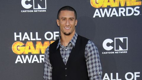 Colin Kaepernick at the 13rd Annual Cartoon Network Hall Of Game Awards on Feb. 9 2013 in Los Angeles. Ga Fullner