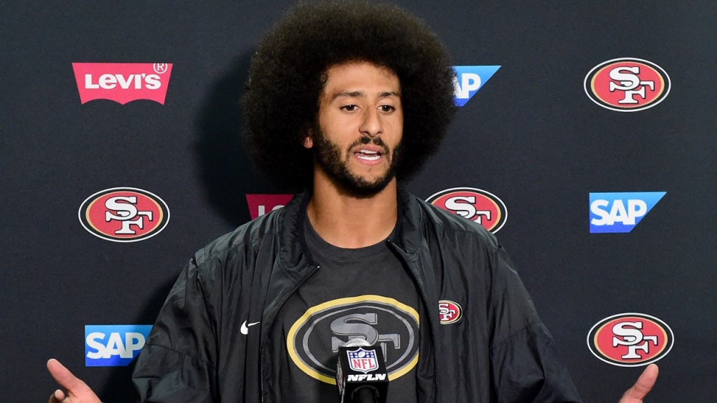 Colin Kaepernick, 49ers quarterback, finds support in refusal to stand for National Anthem