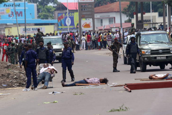 DR Congo police fire tear gas at opposition protesters: AFP - Yahoo7