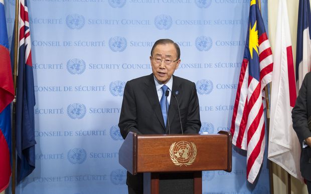 UN Secretary General Ban Ki-moon urged the UN Security Council to take'appropriate action in response to North Korea's fifth nuclear test