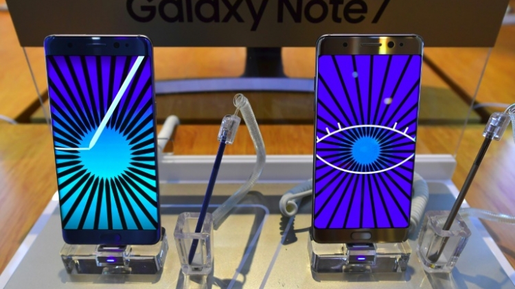 Samsung suspended sales of the Galaxy Note 7 and recalled 2.5 million units following problems with batteries exploding or burning while charging