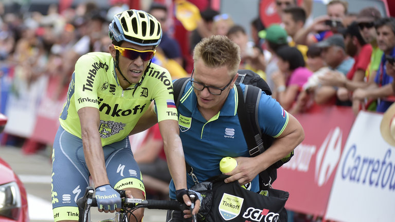 Contador moved up to fourth overall