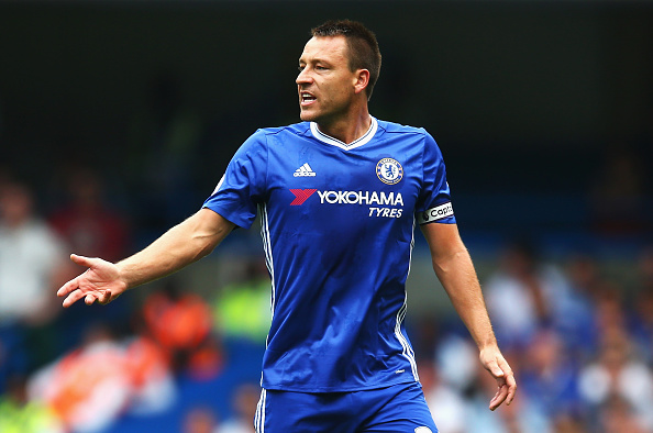 John Terry was injured in the closing stages of Chelsea's draw at Swansea