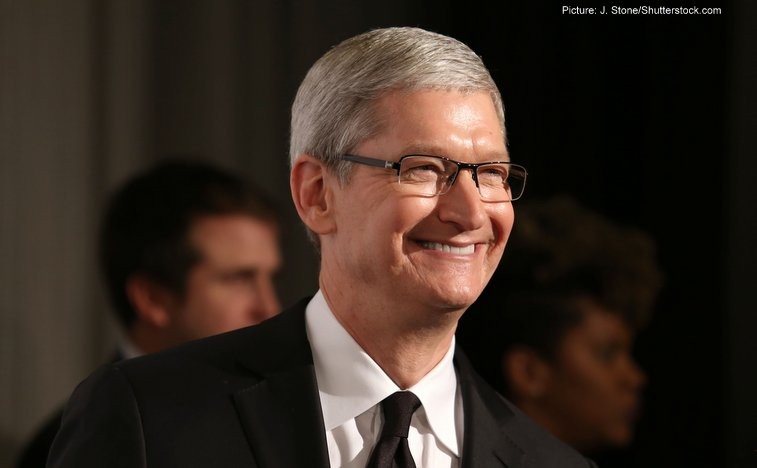 Tim Cook in happier times