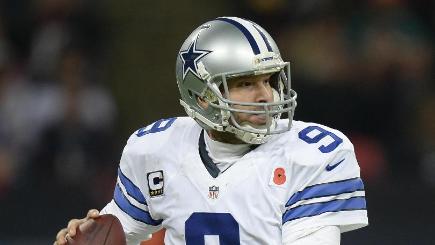 Tony Romo has broken a bone in his back