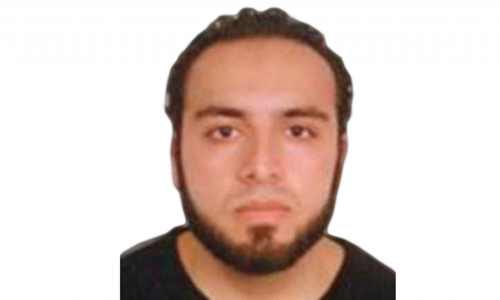 Ahmad Khan Rahami in a mugshot distributed by the FBI ahead of his capture