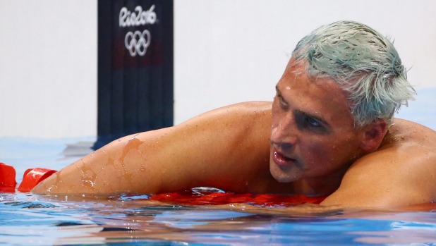 Ryan Lochte will be 34 when he is next eligible for a major swim meet