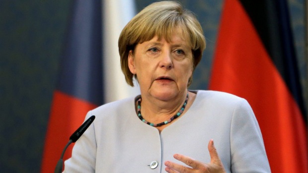 German Chancellor Angela Merkel