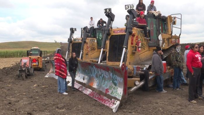 First Nations rally in Sidney in support of North Dakota pipeline battle