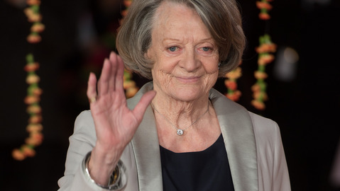 Dame Maggie Smith attends The Royal Film Performance and World Premiere of The Second Best Exotic Marigold Hotel