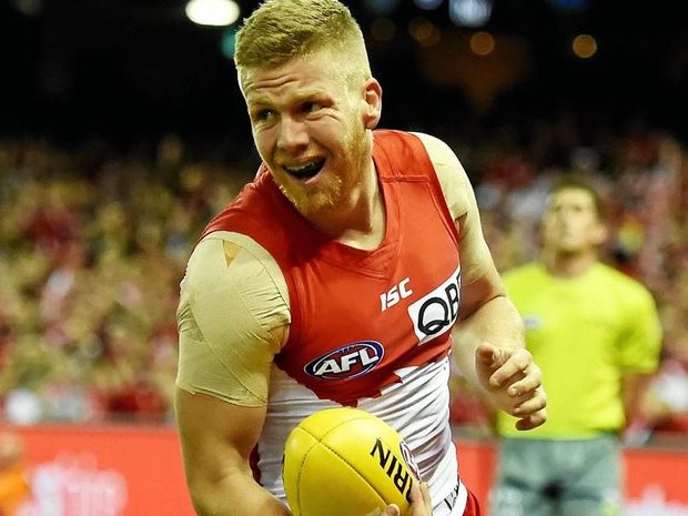 Dan Hannebery of the Swans