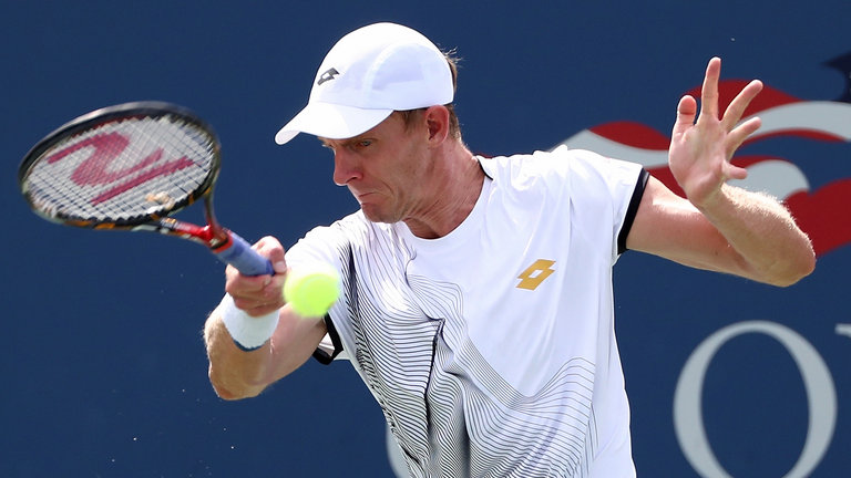 Dangerman Kevin Anderson raced past Vasek Pospisil