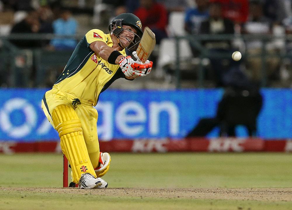 David Warner scored a match-winning century for Australia in the final game