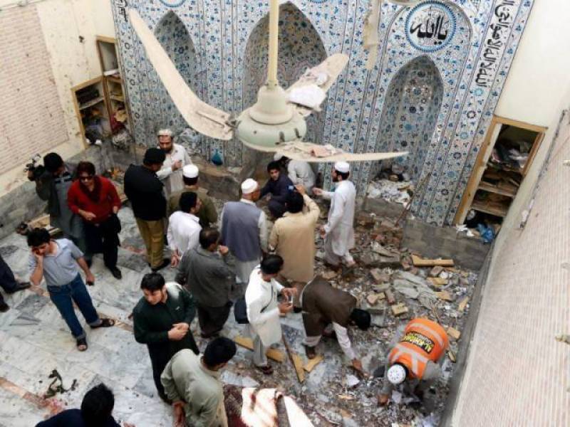 Twenty three people were martyred and twenty eight injured in a suicide attack at a mosque in Ambar