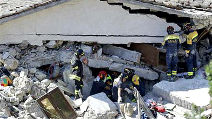 Earthquake hits central Italy