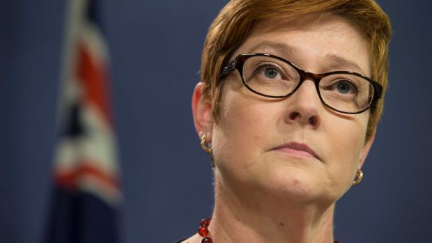 Defence Minister Marise Payne declined to give details of the RAAF's involvement