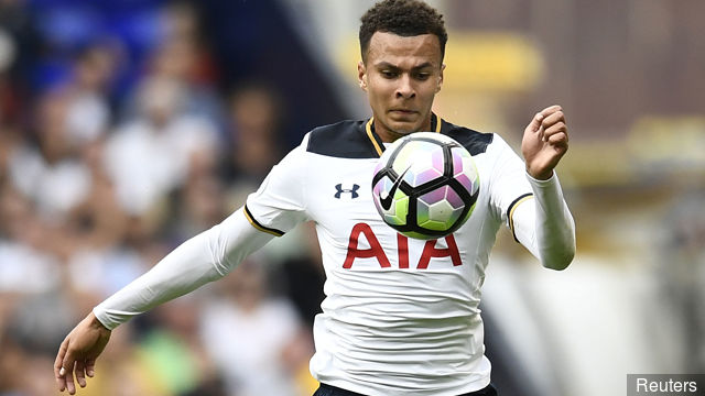 Tottenham's Dele Alli in action