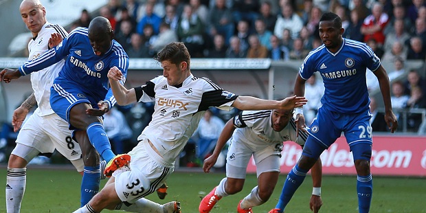 Soccer- Barclays Premier League- Swansea City v Chelsea- Liberty Stadium