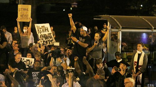 Demonstrators have been protesting for five days in Charlotte