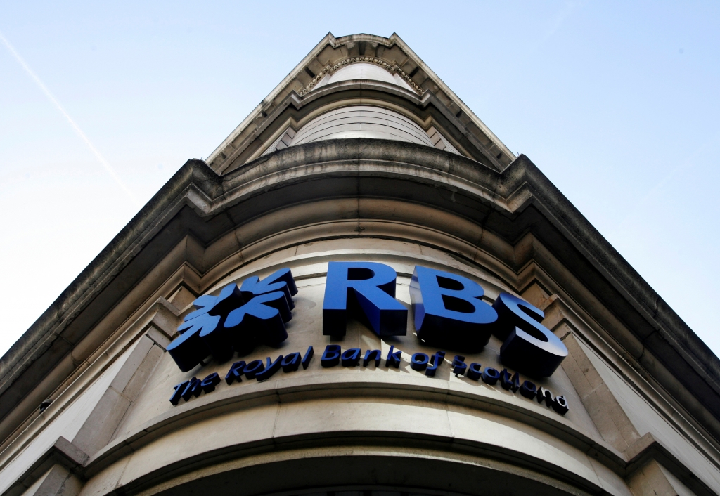 A Royal Bank of Scotland branch is seen in central London Britain