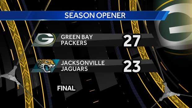 NFL Week 1: Green Bay Packers 7, Jacksonville Jaguars — 1st Quarter [Real-Time Updates]