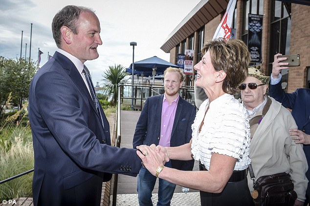 Diane James and Douglas Carswell put on a show of public unity today at the end of a conference dominated by debate over factional infighting