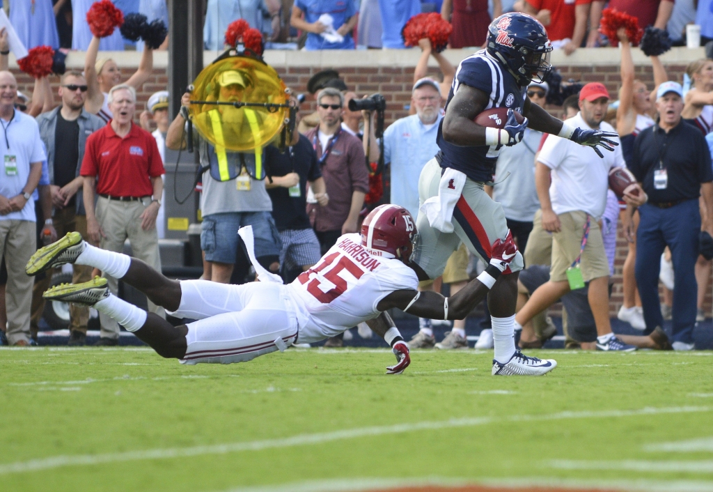 Did Ole Miss Get Some Help from the Refs on This Touchdown Against Alabama