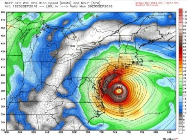 Tropical Storm Hermine’s Possible Impact on Connecticut Saturday Update