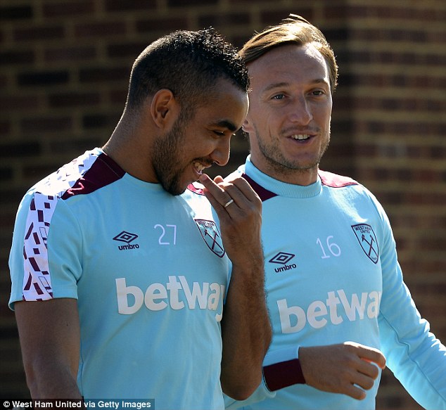 Dimitri Payet is fit and set to feature for West Ham on Saturday