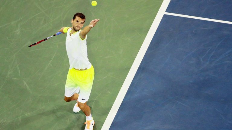 Dimitrov beat Murray in the 2014 Wimbledon quarter-finals