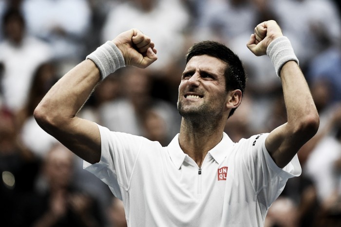 US Open Novak Djokovic battles past Gael Monfils in a bizarre match to reach the final