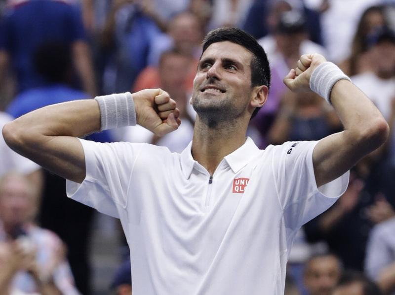 Djokovic will take on either Swiss third seed Stan Wawrinka or sixth-seeded Japanese Kei Nishikori in Sunday's final of the U.S. Open